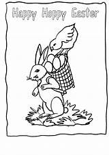 Coloring Page Easter sketch template