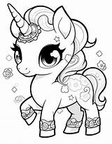 Spark Your Creativity With Cute Unicorn Coloring Pages sketch template