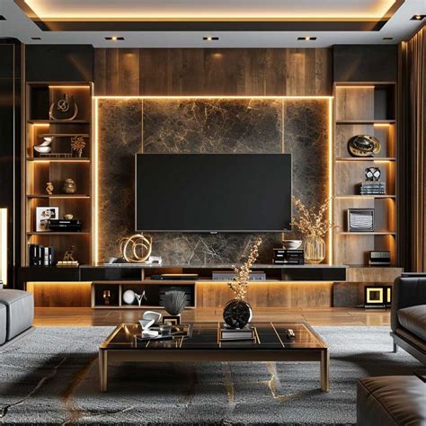 35+ Sleek and Chic TV Wall Panel Designs for a Modern Look • 333+ Images • [ArtFacade] | Tv wall ...