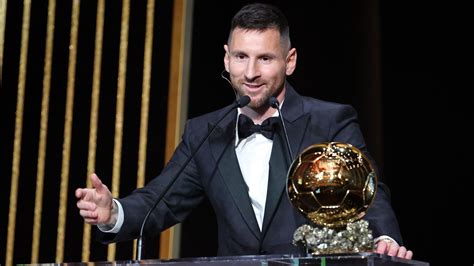 Ballon d'Or 2023: Lionel Messi reflects on achieving 'dream' of World ...