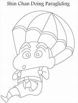Shin chan coloring Printable page For Kids sketch template