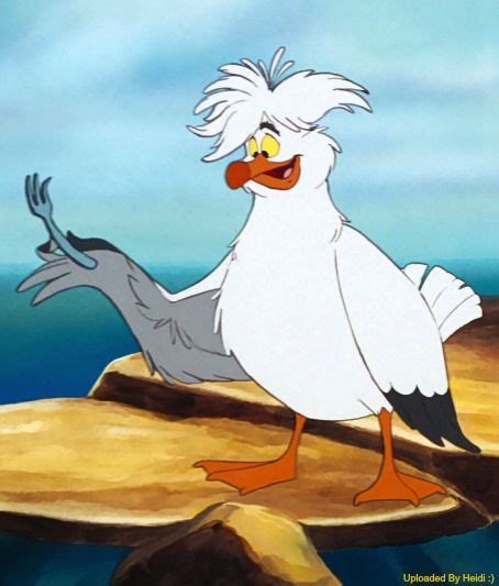 Scuttle :) Disney Movie Characters, Disney Movies, Cartoon Characters, Cartoon Art, Disney ...