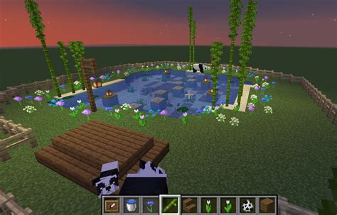 Panda Enclosure | Minecraft designs, Minecraft architecture, Minecraft interior design