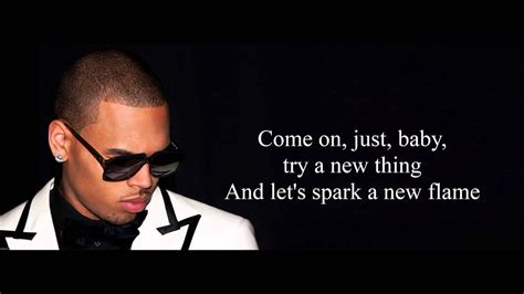 Chris Brown (feat. Usher & Rick Ross) - New Flame Lyrics HD - YouTube