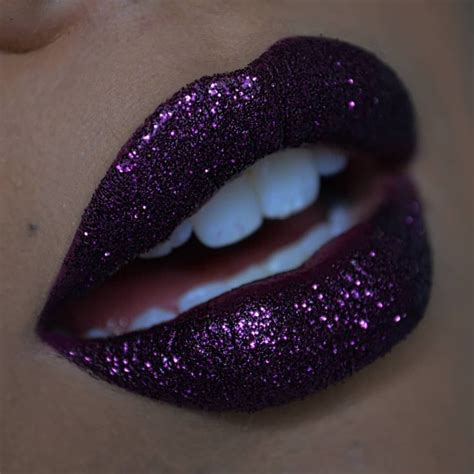 Love this #glitter lip art! Get glittered with The Makeup Club (With ...