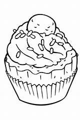 Cute Sweets Coloring Pages sketch template