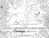Starry Niitez Bible Coloring Pages Lion And Lamb sketch template