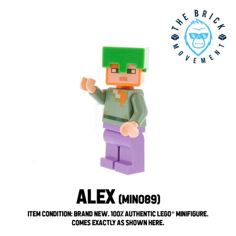 LEGO® MINECRAFT Alex Minifigure | Lazada PH