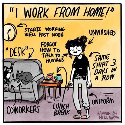 Hey homeworker...does this resonate with you at all? | Working from home meme, Work quotes funny ...