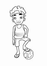 Jamie From Subway Surfers Coloring Page  Free Printable Pages sketch template