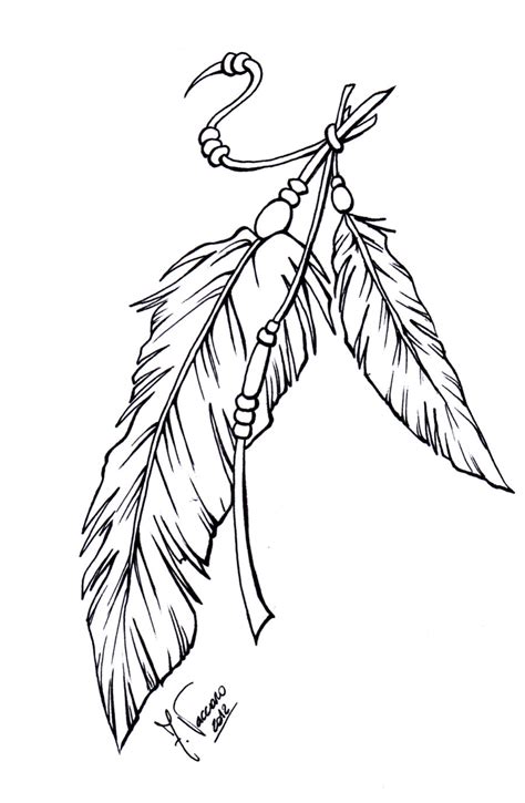 Plumage Lineart | Feather tattoo design, Feather drawing, Indian feather tattoos