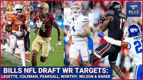 Buffalo Bills NFL Draft Wide Receiver Targets: Xavier Leggete, Keon ...