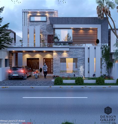 Small modern house in Lahore Pakistan | Behance