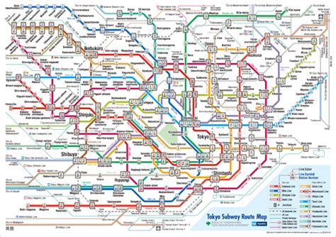 Tokyo Subway Map English Pdf - Gisela Ermengarde