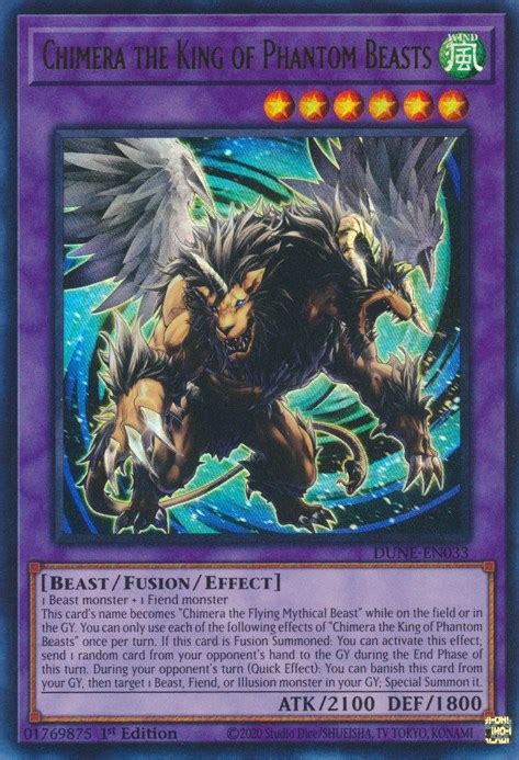 Chimera the King of Phantom Beasts - Duelist Nexus - YuGiOh