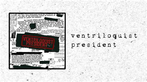 Ventriloquist President - Darlene Lesmana (Lyric Video) - YouTube