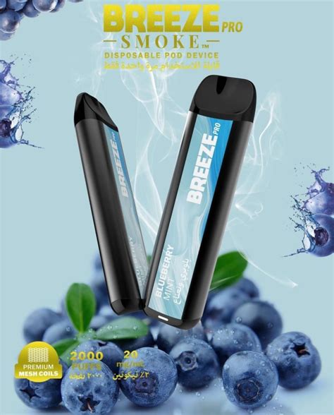 Breeze Pro BlueBerry Watermelon 2000 Puffs Disposable Vape | Smirk Vape Shop