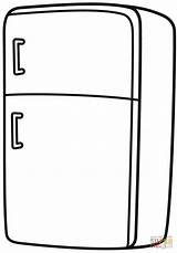 Refrigerator coloring Page  Free Printable Coloring Pages sketch template