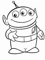 Toy Story Aliens Coloring Pages  Best For Kids sketch template