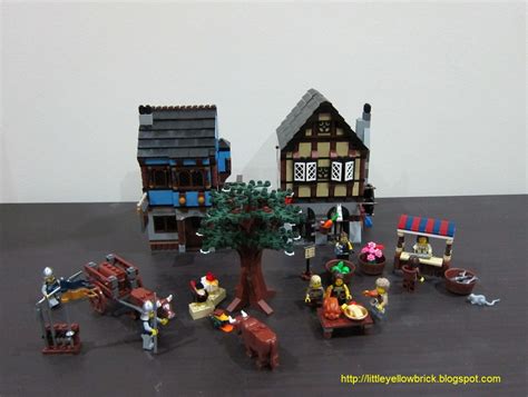 Little Yellow Brick - A Lego Blog: Our 12th Lego project - 10193 Medieval Market Village