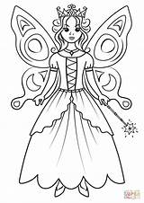 Princess Fairy coloring page  Free Printable Coloring Pages sketch template