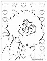 Lovely Black Girl Coloring Pages Free Printable Color  Vrogueco sketch template