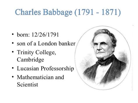 Charless babbage