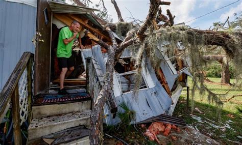 Idalia’s wind, flood and storm surge damage in Florida was caught on video. Take a look