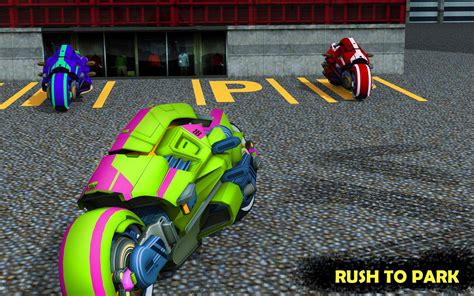 Futuristic Sci Fi Bike Parking - Bike Parking Game APK for Android Download