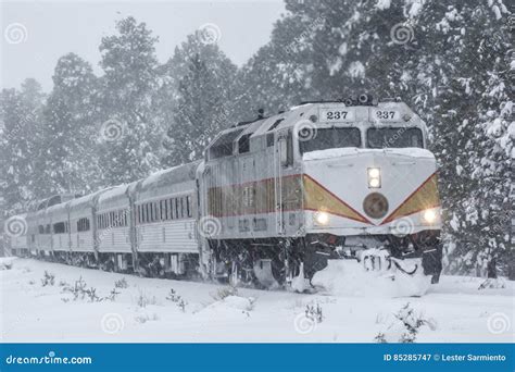 Winter Train Ride stock image. Image of trees, snowstorm - 85285747