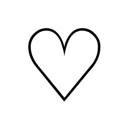 White Heart Icon at Vectorified.com | Collection of White Heart Icon free for personal use