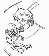 Dora Coloring Page  Free Printable Of The sketch template