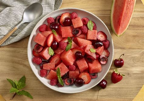 Red Fruit Salad - Watermelon Board