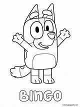 Bingo Coloring Pages  Bluey Páginas Para Colorear sketch template