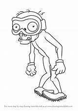 Learn How To Draw Zombie Bobsled Team From Plants Vs Zombies  sketch template