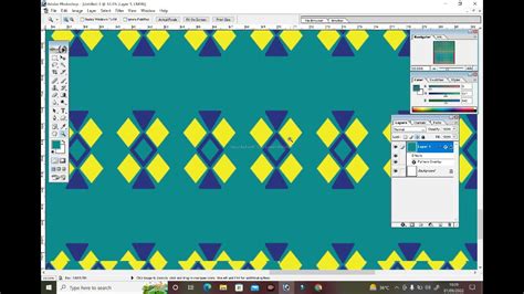 how to create geometric patterns in adobe Photoshop tutorial, - YouTube