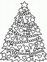 Coloring Pages Of Christmas Trees  Home sketch template
