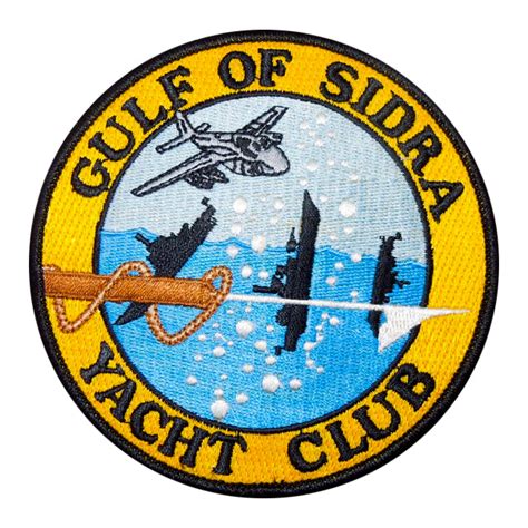 Gulf of Sidra Yacht Club 1981 Libya Patch | STARS-N-STRIPES CO.