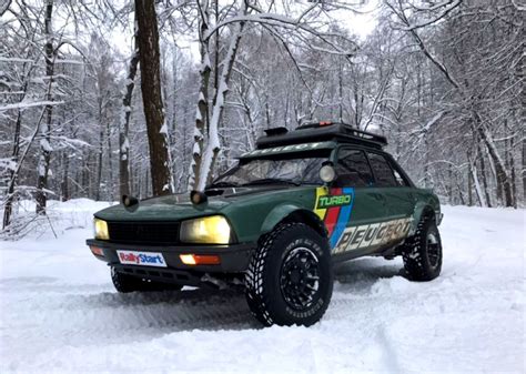 Insane Rally-Raid Peugeot 505 Built in Russia — Thirty Five Inch