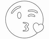 Heart Eyes Emoji Coloring Pages  Vrogueco sketch template