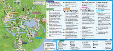 Disney's Animal Kingdom map Theme Park map | Disney world map, Animal ...