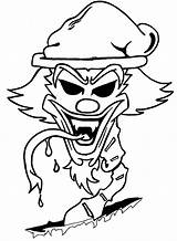 Icp Hatchet Man Coloring Pages Insane Drawing Clown Hatchetman Posse  sketch template
