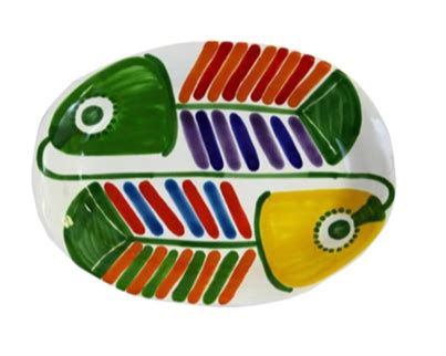 Oval Fish Platter