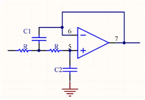 Sallen-Key Low Pass Butterworth Filter Calculator