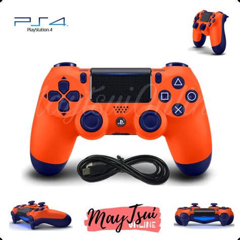 Dual Shock 4 Wireless Controller V2 For Play Station 4 - Sunset Orange ...