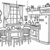 Kitchen Printable coloring Page  Download Print Or Color Online For Free sketch template