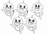 Baby Shark Coloring Pages  50 Printable coloring sketch template