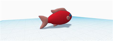 STL file Cute Fish (Low Poly)・3D printing design to download・Cults
