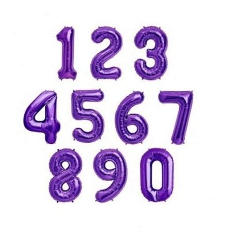 Number Jumbo Purple Giant Balloon Number Mylar Purple Number - Etsy in 2022 | Number balloons ...