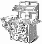 Wood Burning Stove Coloring Pages sketch template